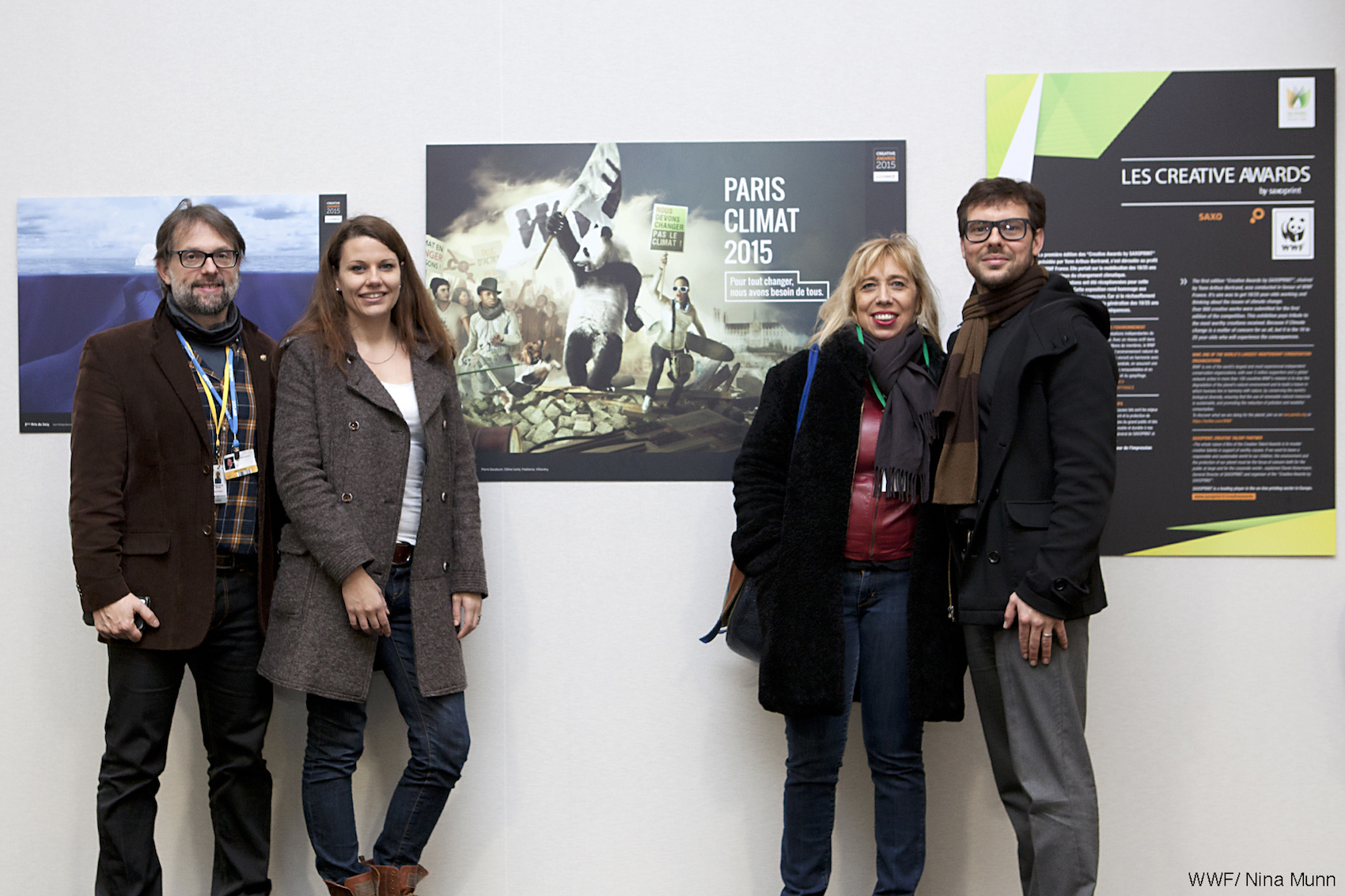 Vernissage de l'exposition à l'Orangerie