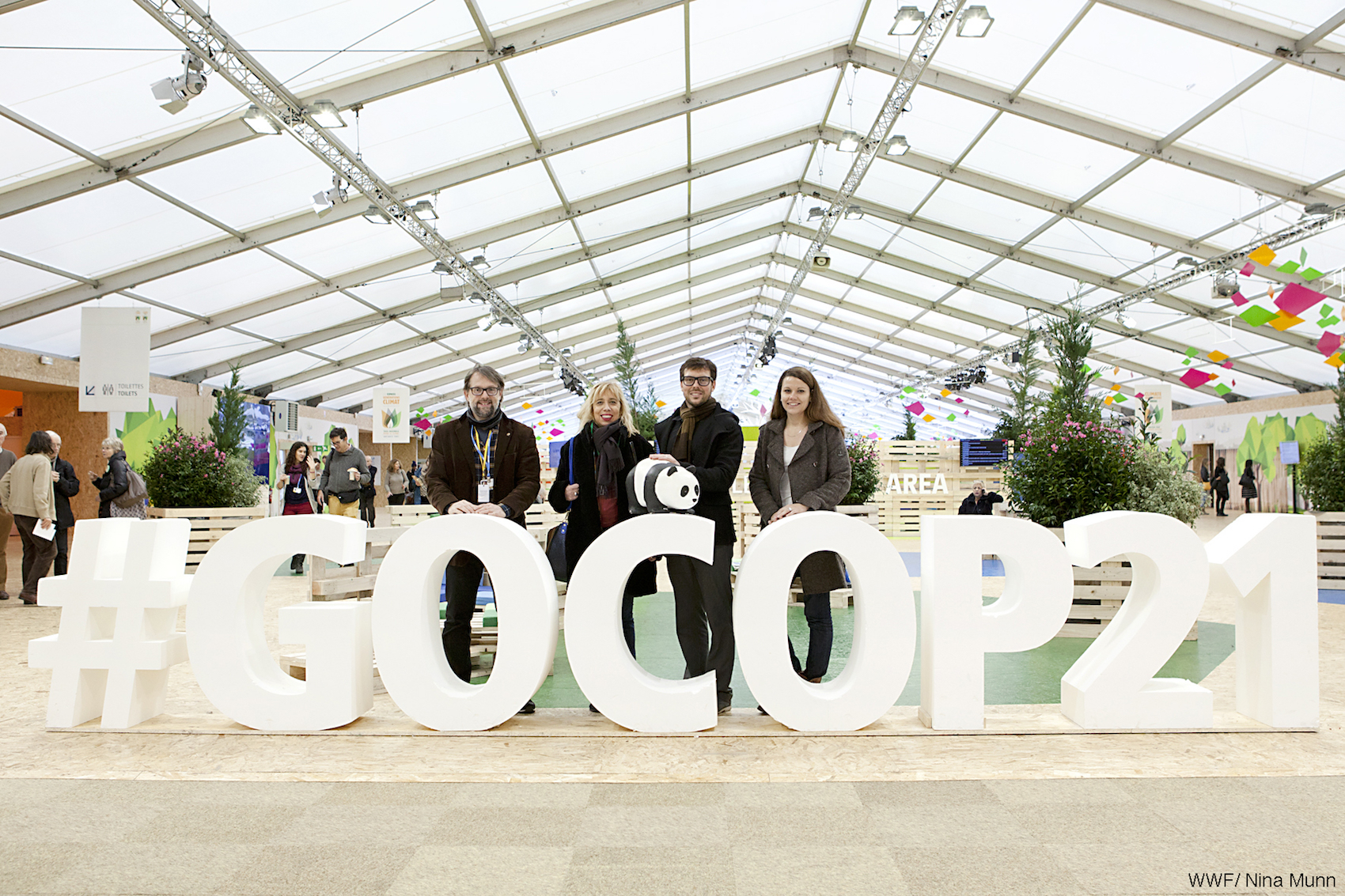 Exposition COP 21 pour WWF