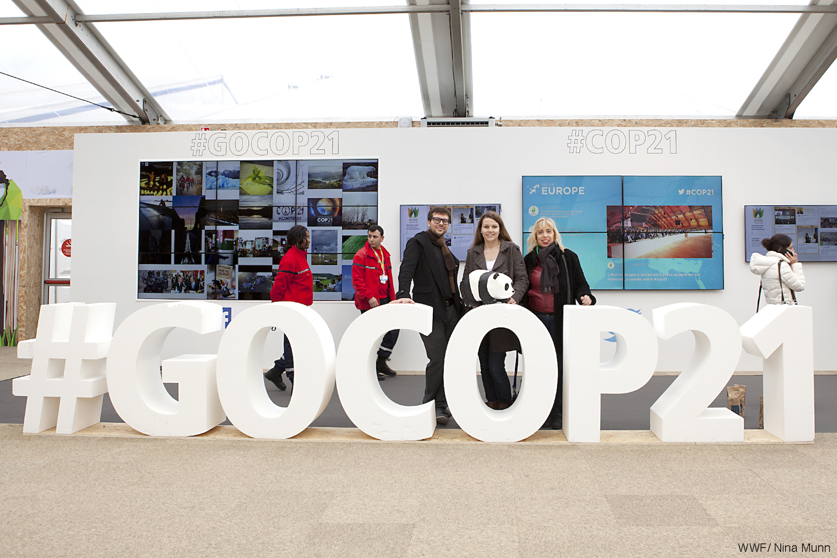 Exposition COP 21 pour WWF