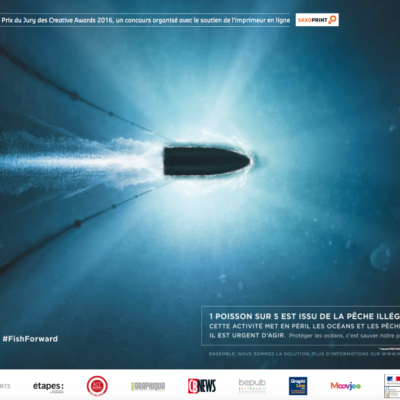 Campagne publicitaire solidaire WWF France « Bateau balle » 