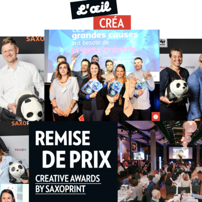 Organisation soirée remise des prix « Creative Awards by SAXOPRINT » 2016