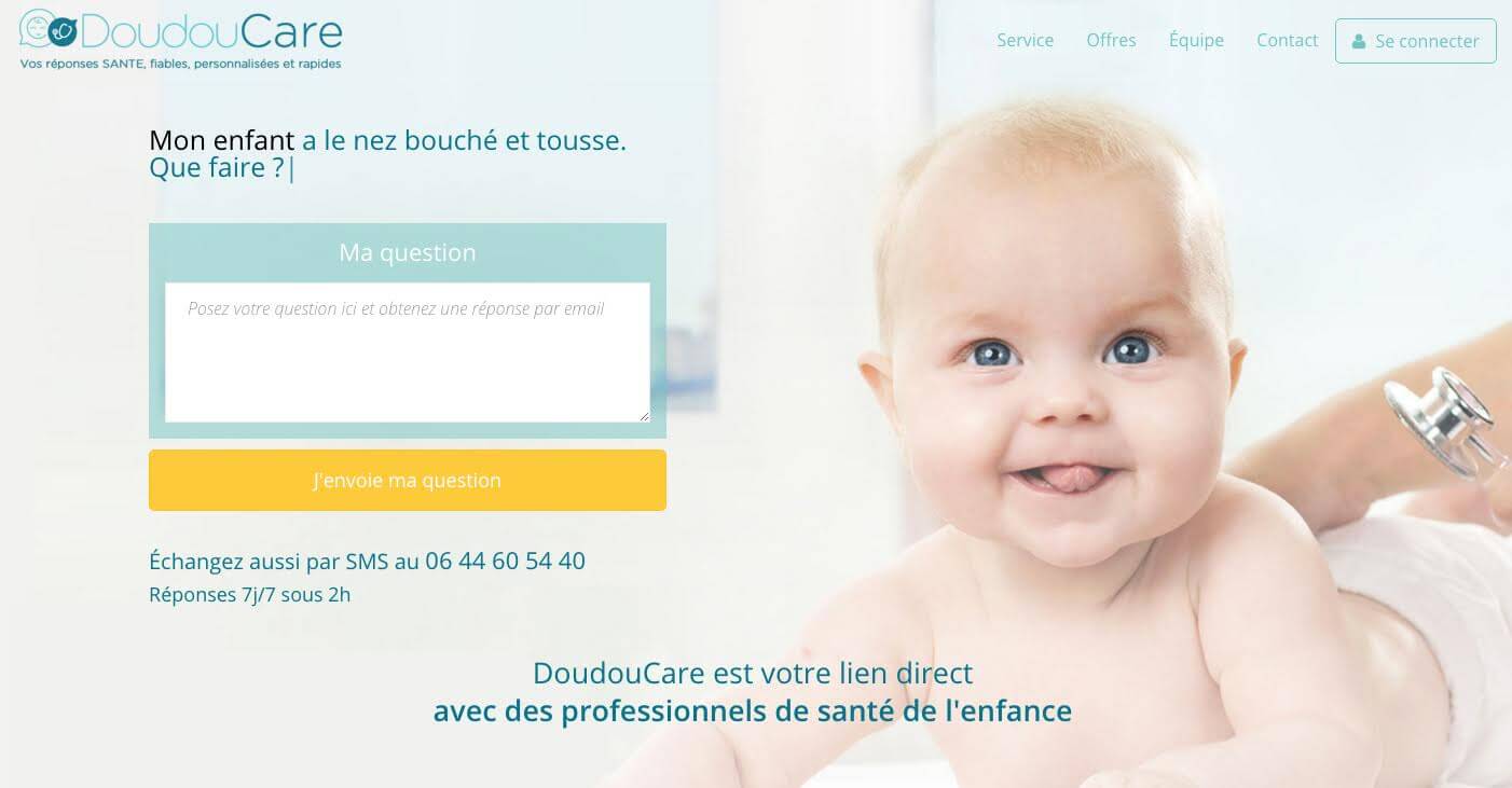 DoudouCare page accueil