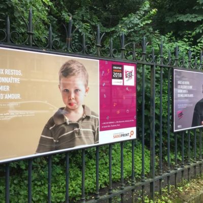 Organisation de plusieurs expositions publiques pour les Restos du Cœur