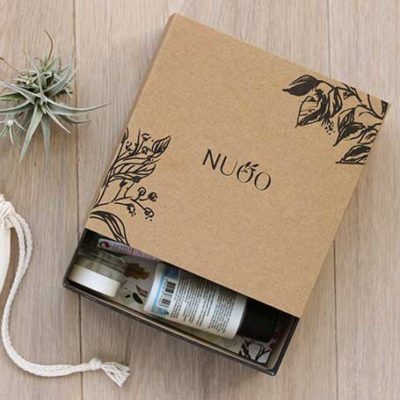 Mlle Pitch accompagne les relations medias et influenceurs annuelles des Beauty Box bio NUOO