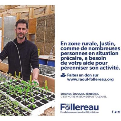 Campagne pub ruralité fondation Raoul Follereau