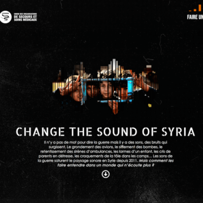 « Change the sound of Syria », le nouveau spot motion de l’UOSSM