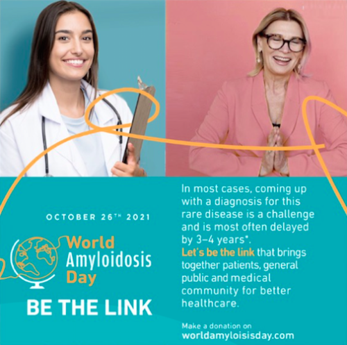 26 oct. 2021 - World Amyloidosis Day