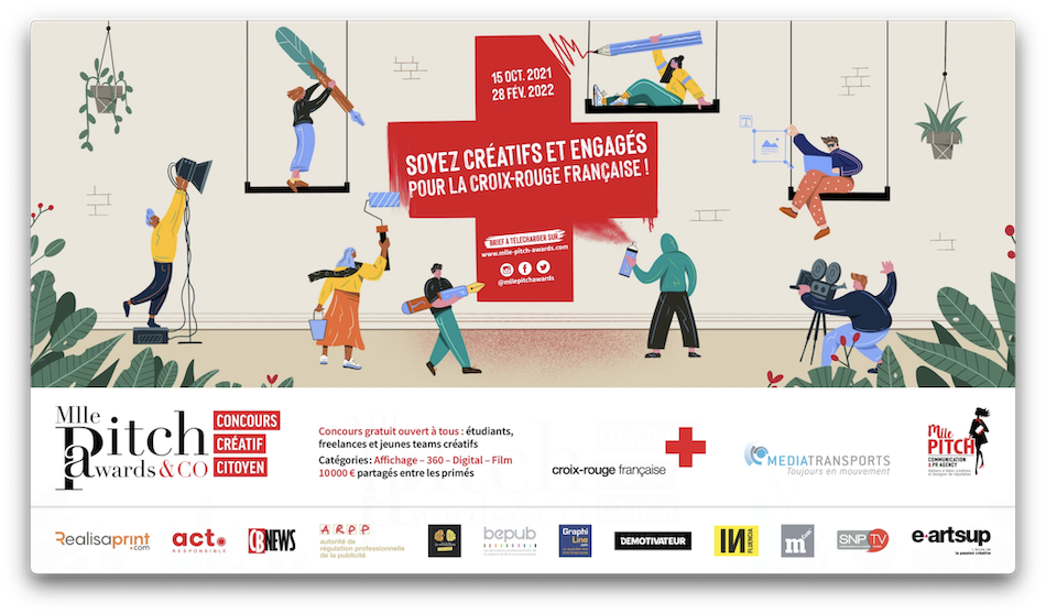 Soyez créatifs et engagés pour la Croix-Rouge Française !