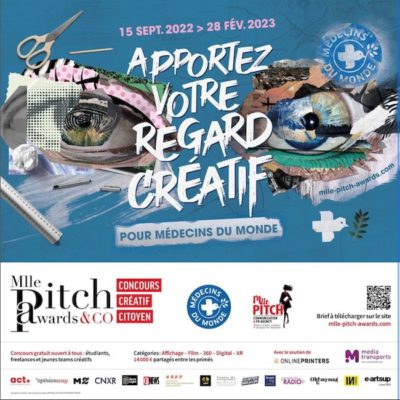 Lancement édition 3 : concours de publicité grande cause Mlle Pitch Awards & Co avec Médecins du monde