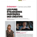 LES PUBS ÉTRANGÈRES PRÉFÉRÉES DES CRÉATIFS