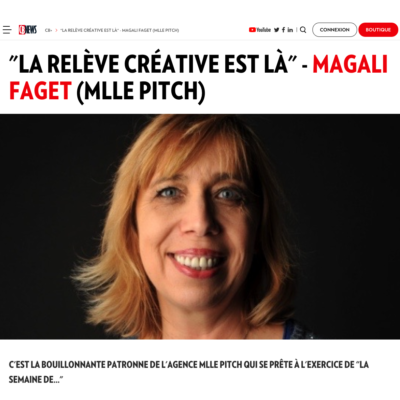 « La relève créative est là » – Magali Faget