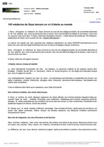 Campagne Indignons-nous - Mlle Pitch x Dignité International - parution RP