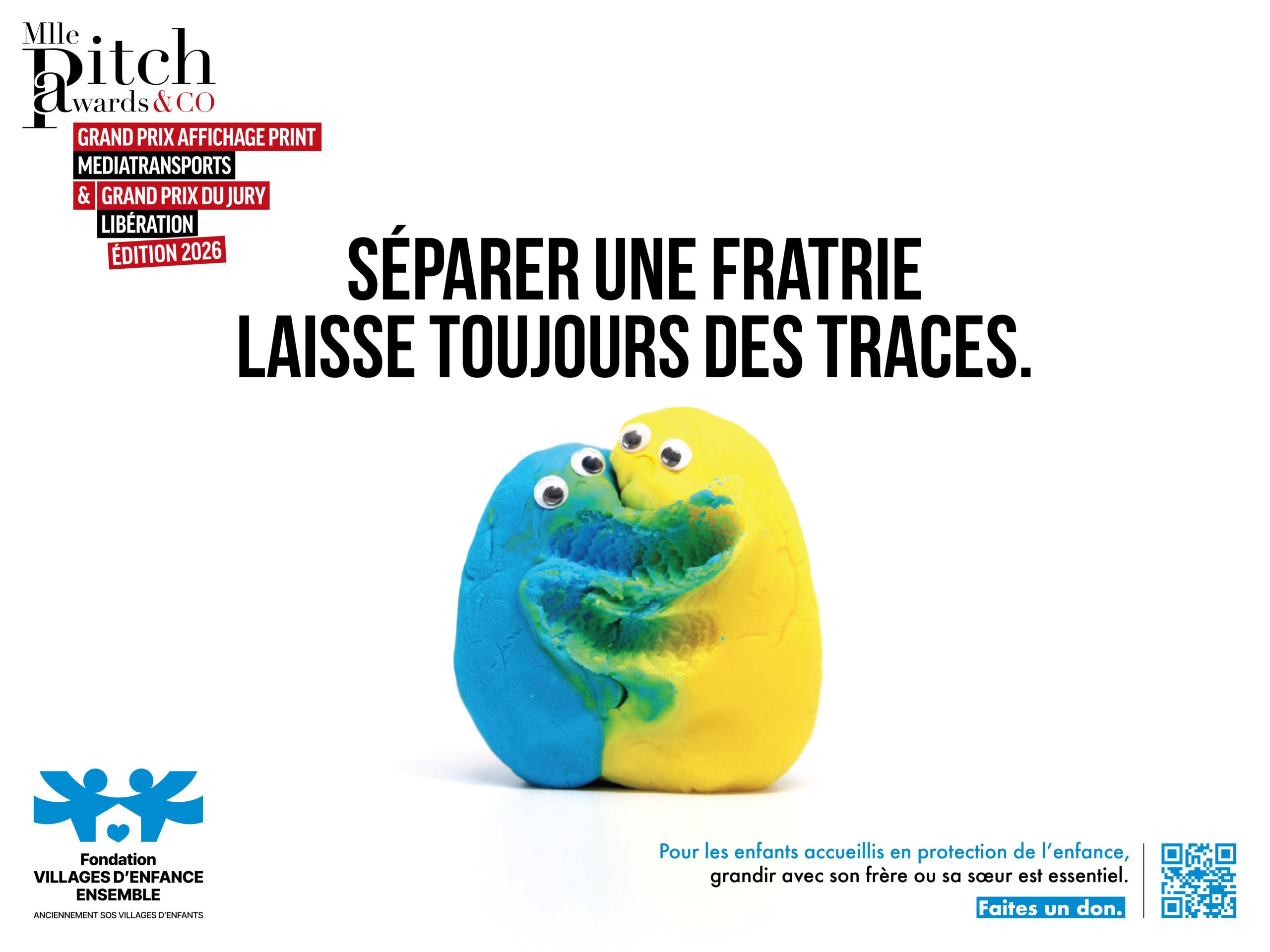 «&nbsp;Une séparation laisse toujours des traces&nbsp;» – GRAND PRIX DU JURY, GRAND PRIX AFFICHAGE PRINT &&nbsp;DOOH